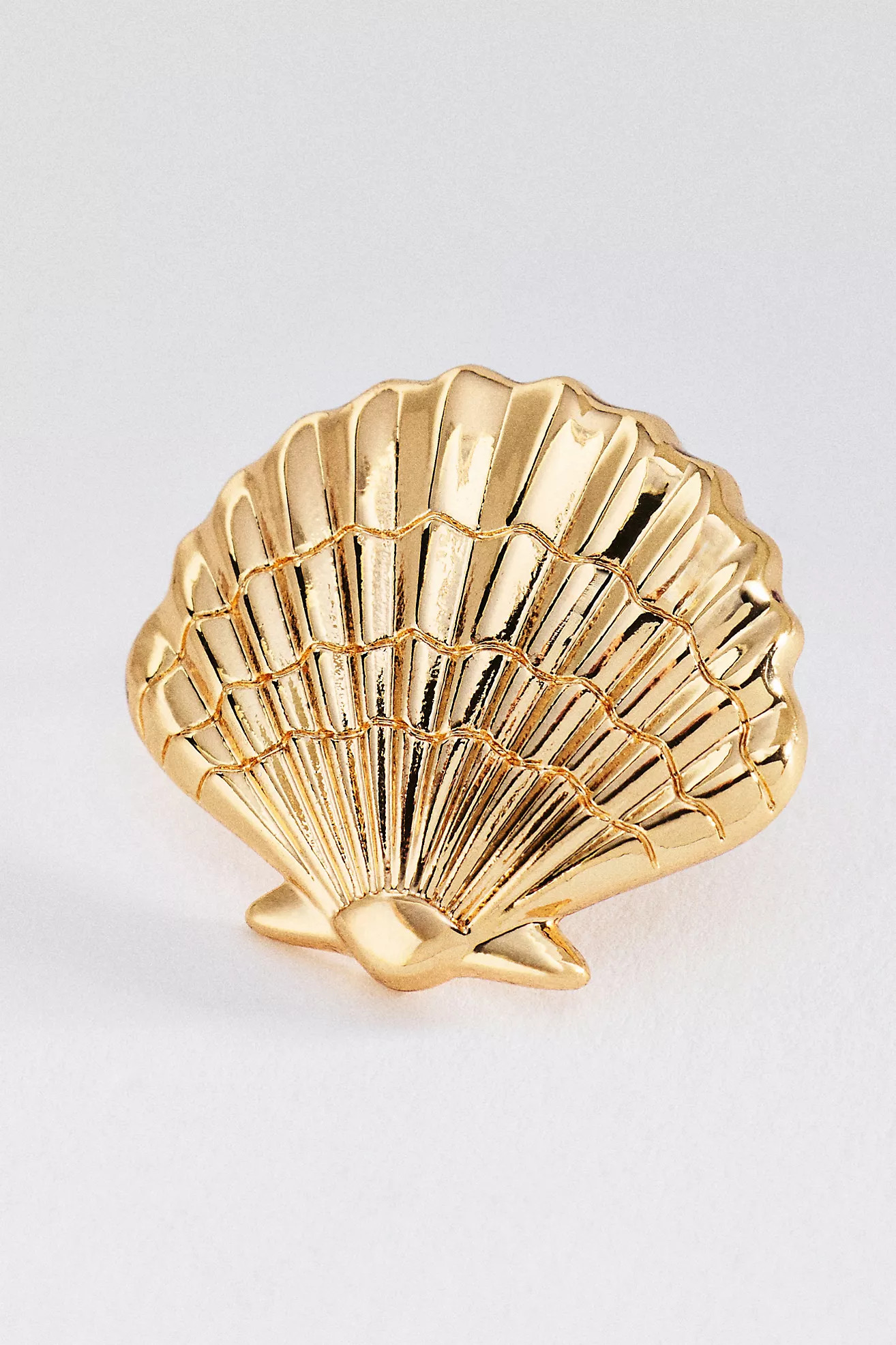 BaubleBar Marina Gold Seashell Earrings | Anthropologie (US)