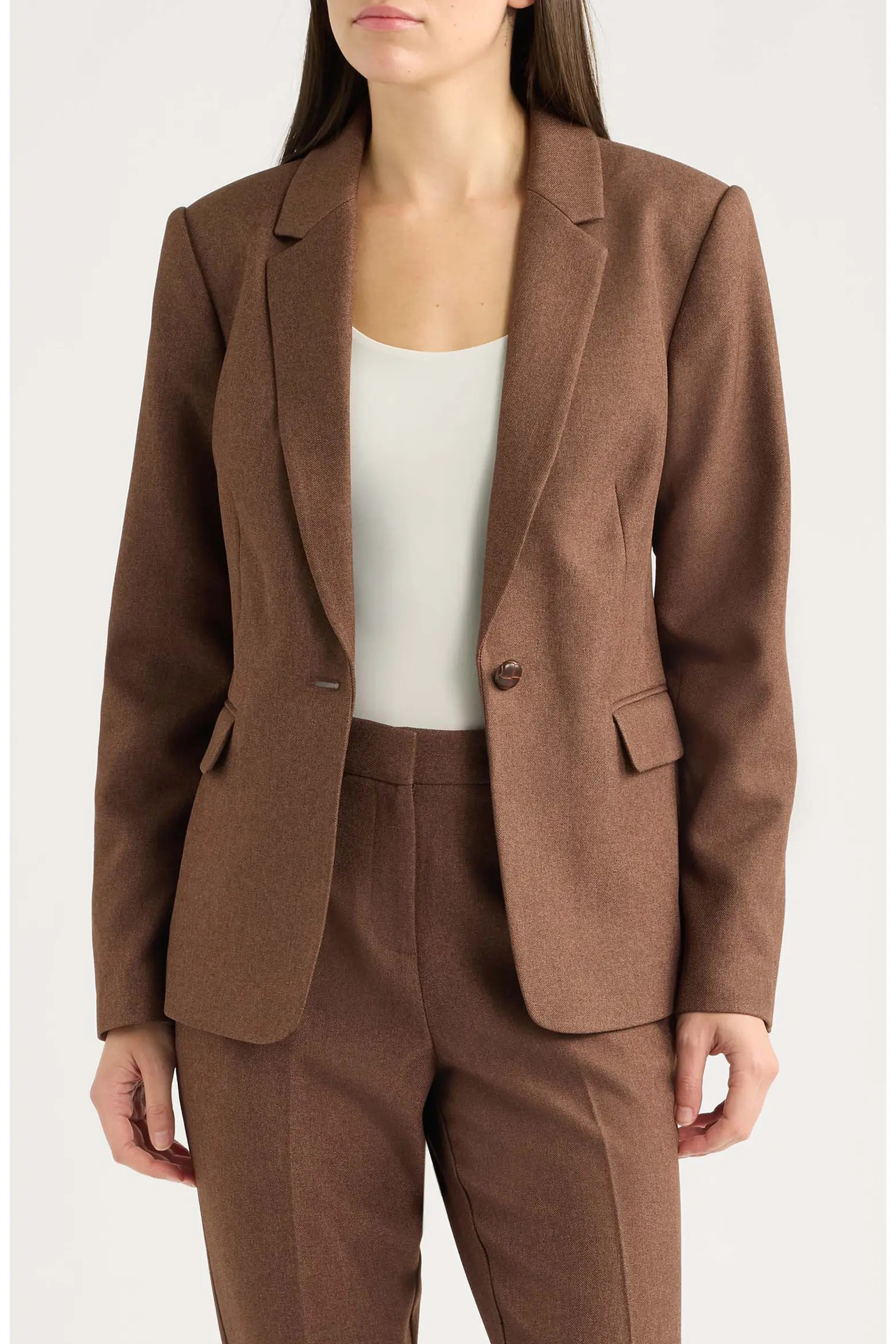Tahari ASL One-Button Peak Lapel Blazer (Women) | Nordstrom | Nordstrom