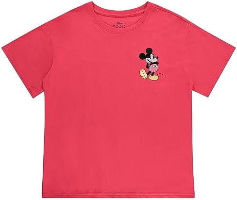 Disney Ladies Mickey Mouse Fashion Shirt Mickey Mouse Tee - Mickey Mouse Tee | Amazon (US)