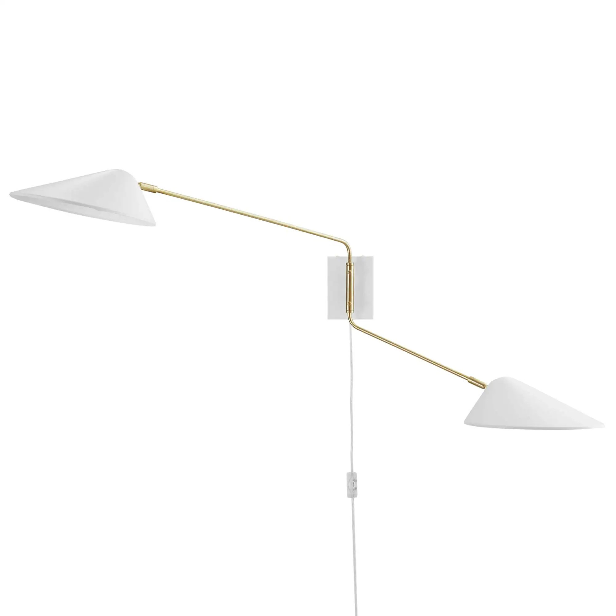 Journey 2-Light Swing Arm Wall Sconce | Bed Bath & Beyond