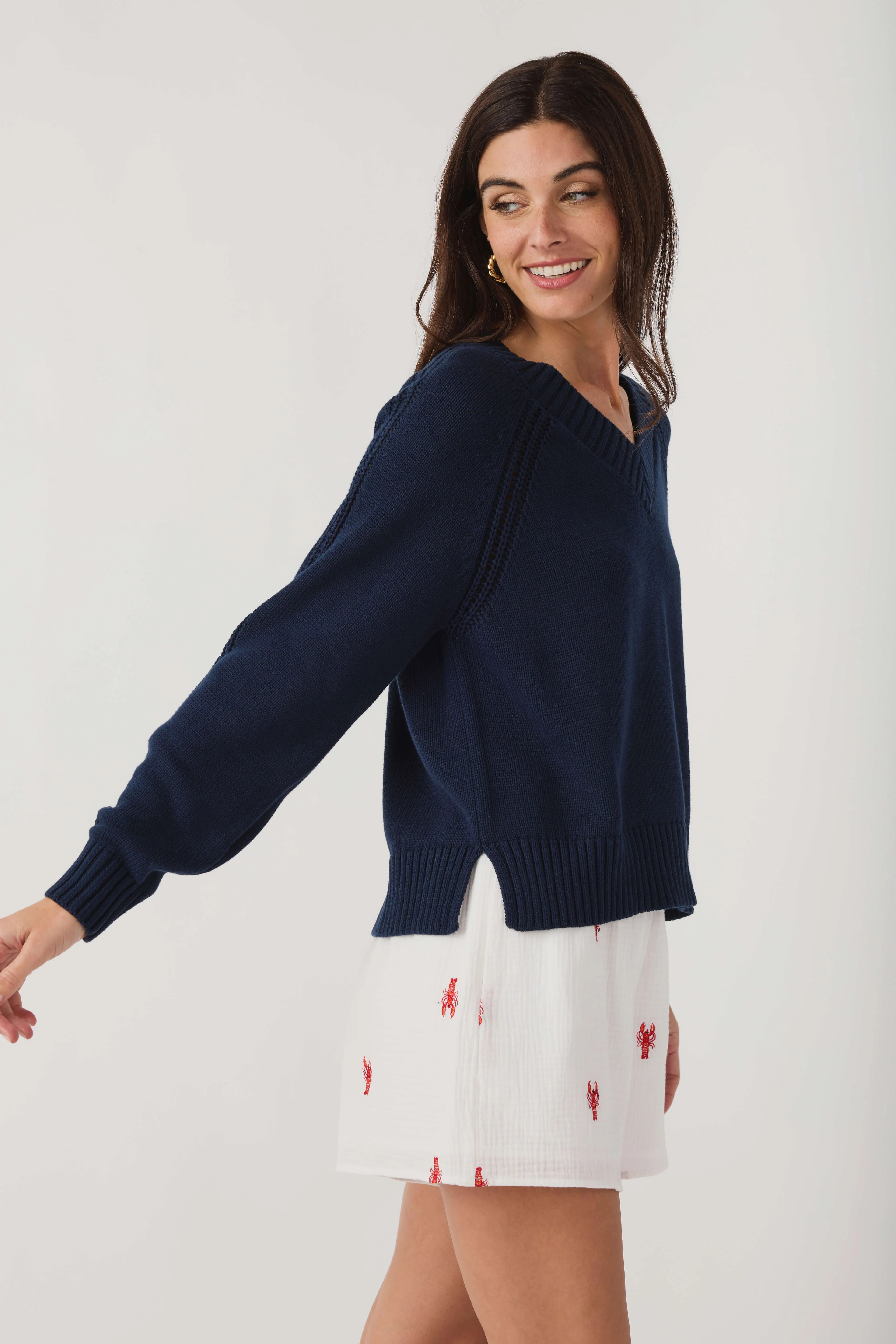 Z Supply Stratton V-Neck Sweater | Social Threads