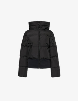 Village hooded regular-fit stretch-woven down jacket | Selfridges
