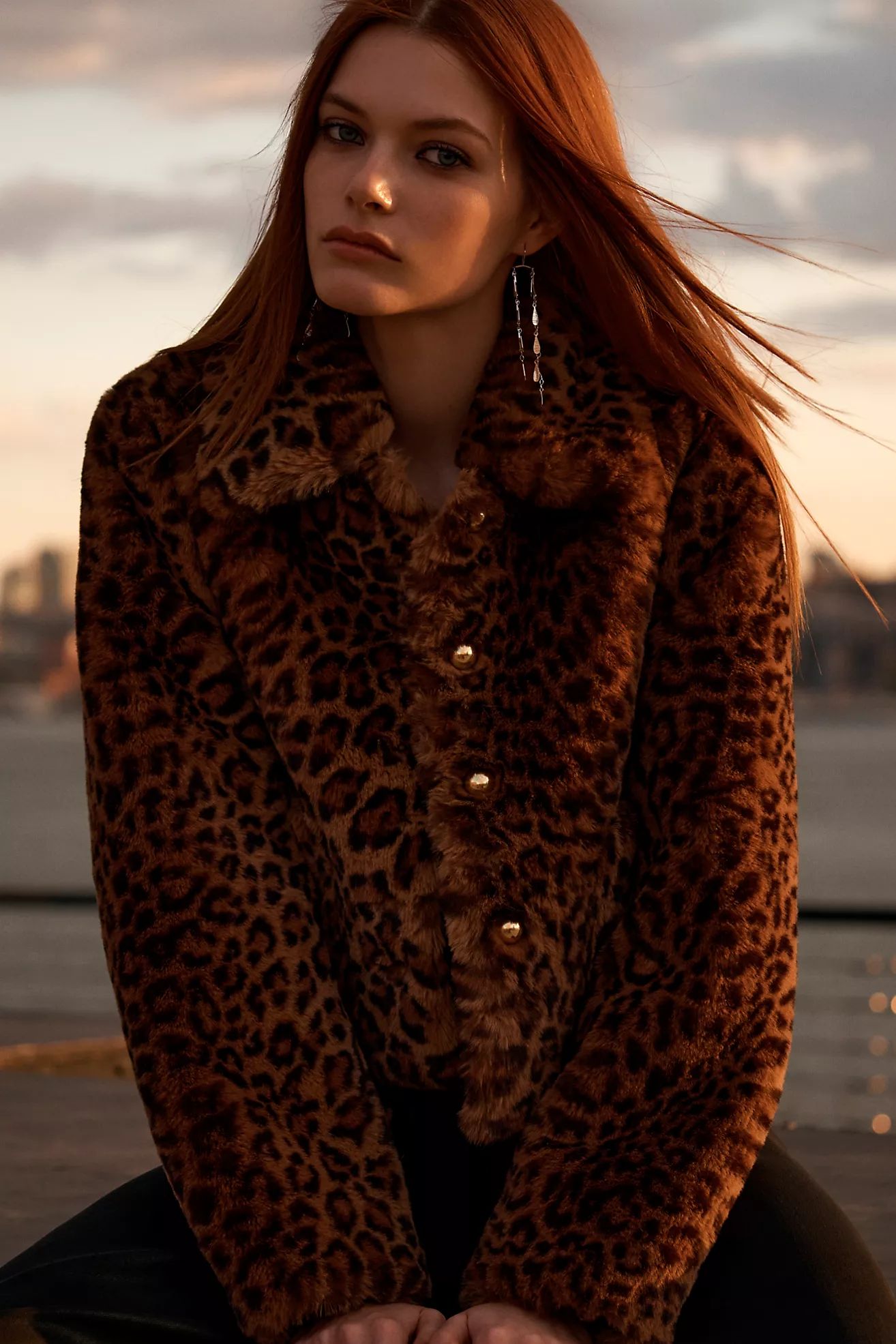 Maeve Faux-Fur Coat | Anthropologie (US)