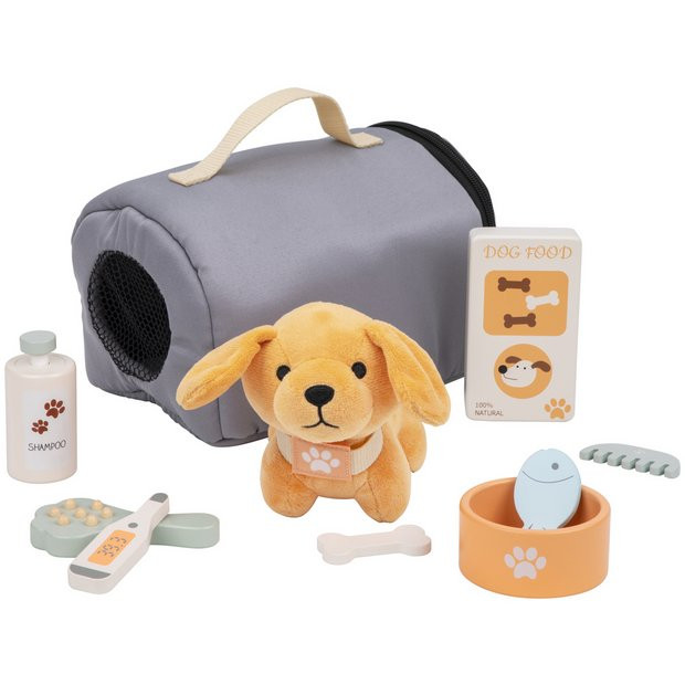 Buy Chad Valley Wooden Pet Care Set | Role play toys | Argos | argos.co.uk