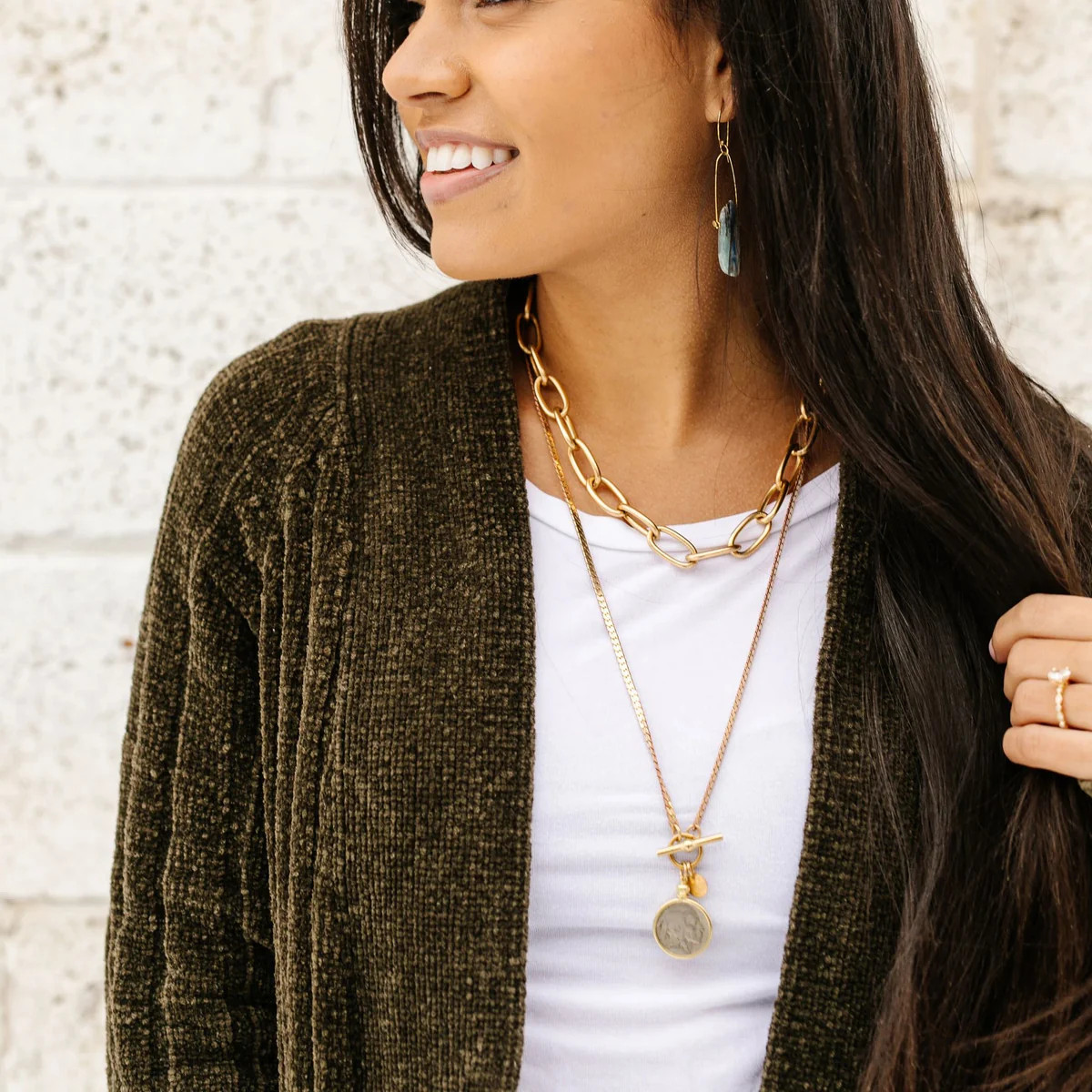 BUFFALO NICKEL Necklace | Twisted Silver