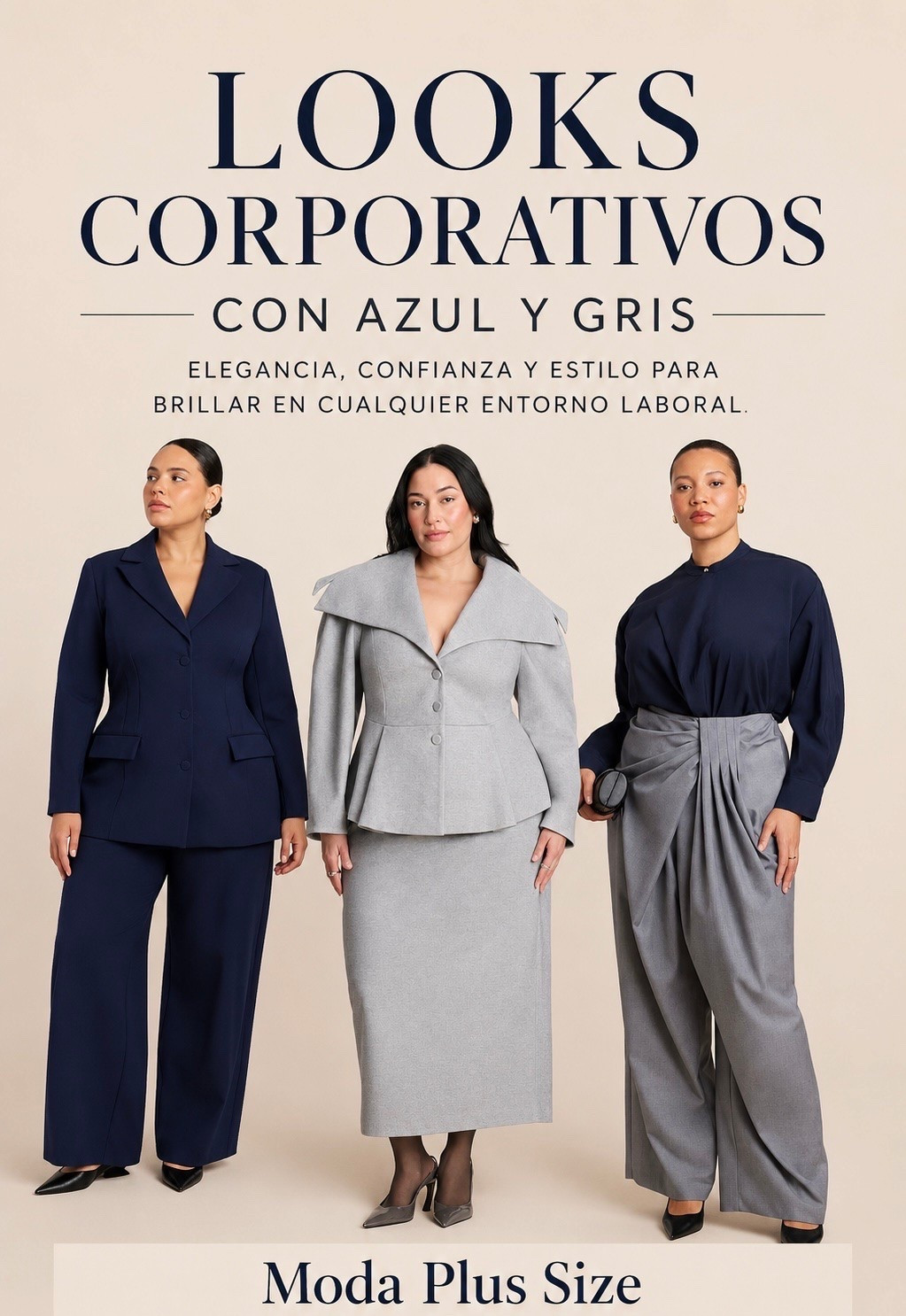 Looks corporativos azul y gris. Perfectos para esta temporda.

#LTKActive #LTKSeasonal #LTKPlusSize