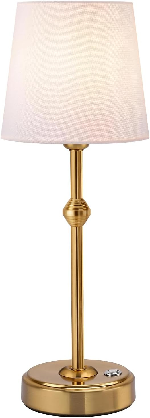 Portables Cordless LED Table Lamp, 4000mAh Wireless Rechargeable Battery Operated Powered Light, ... | Amazon (US)