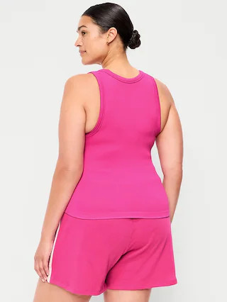 Exhale Seamless Fitted Rib Tank | Old Navy (US)