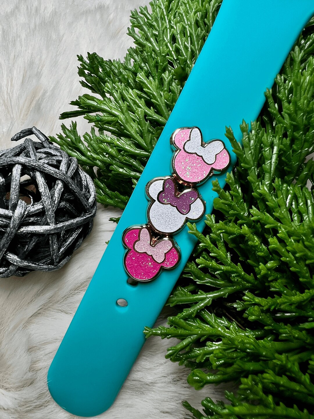 Minnie Headband Stackable Watch Band Bar Disney Watch Strap - Etsy | Etsy (US)