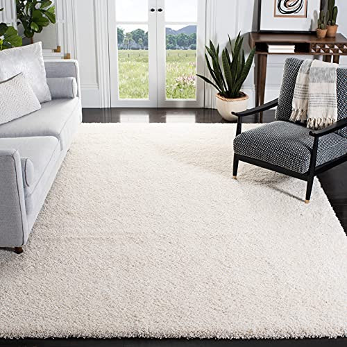 SAFAVIEH California Shag Collection Area Rug - 9'6" x 13', Ivory, Non-Shedding & Easy to Clean, U... | Amazon (US)