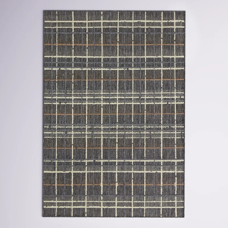 Pesina II Charcoal / Multi Indoor/Outdoor Area Rug | Wayfair North America
