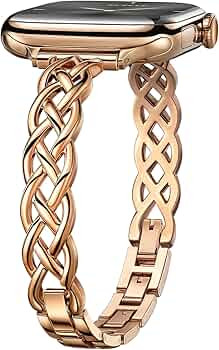 Silm Bracelet Compatible with Apple Watch Bands 38/40/41/42/44/45/46/49mm for Women, Celtic Thin ... | Amazon (US)