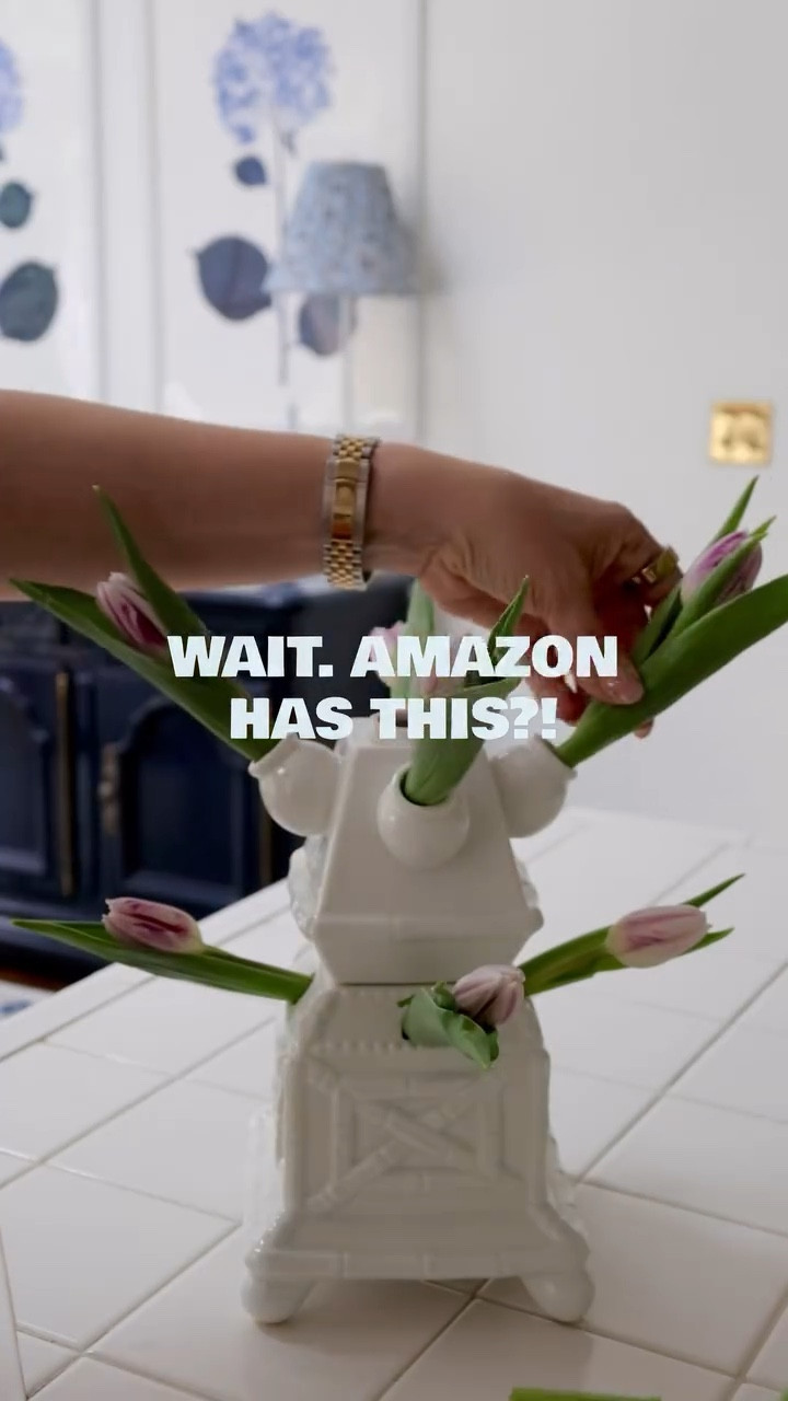 Looking for a statement vase? Or a gift for the woman with everything? This is IT! 

Plus it makes for the world’s easiest arrangement with grocery store flowers. 💐

This is def a splurge, but it’s a forever high quality piece! Would make a lovely Mother’s Day gift.

#LTKselfcare #LTKSeasonal #LTKHome