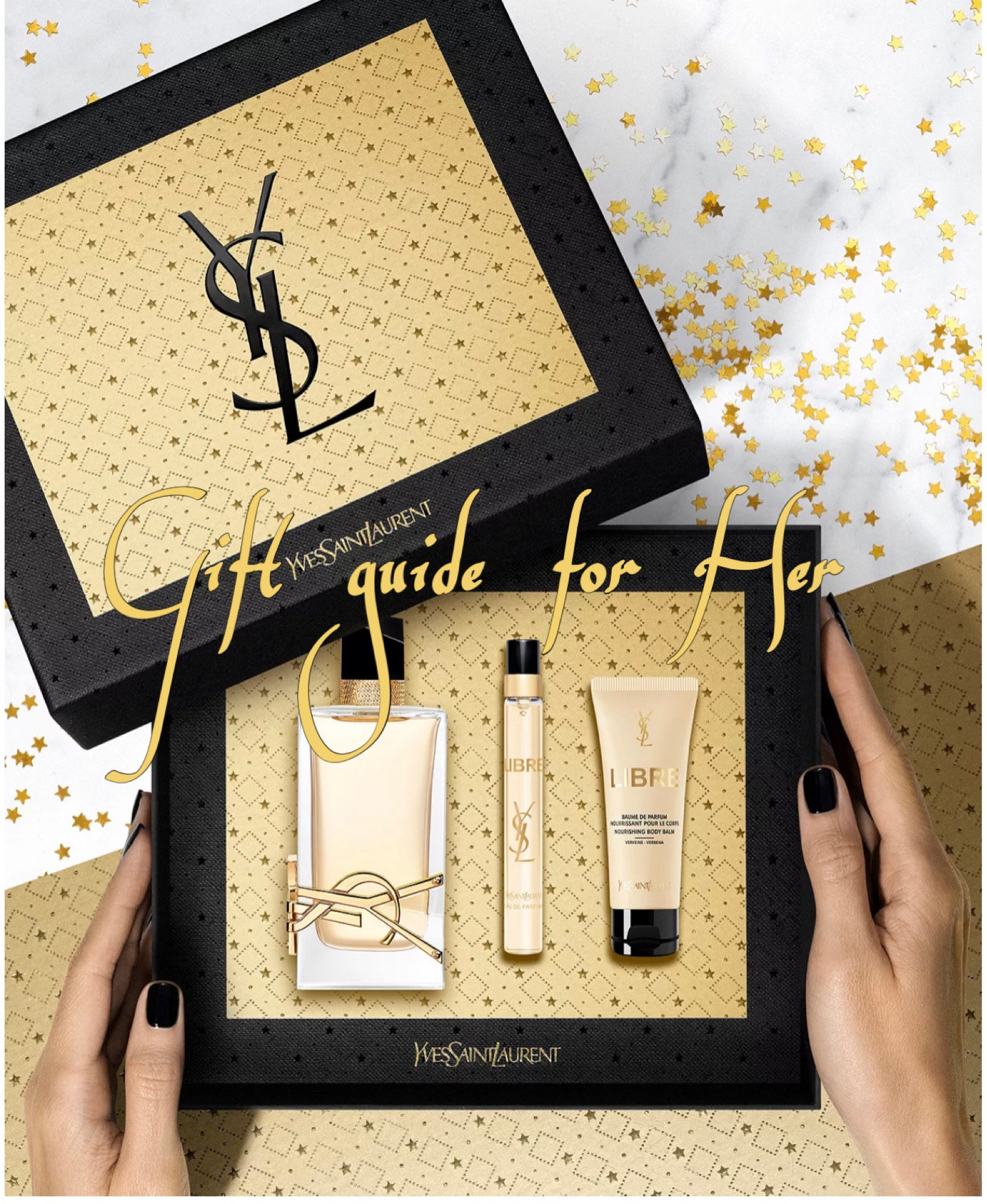 Gift guide for Her
#gift #giftguide #giftforher #ysl #parfume #parfumeforher #macys macyssales 



#LTKGiftGuide #LTKHoliday #LTKCyberweek