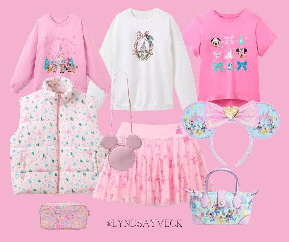 For The Disney Girly Girl 
Disney park fits 
Perfect Christmas gifts for the Disney lover 
Stoney Clover Disney 
Minnie Mouse 
Pink Disney outfits 

#LTKCyberWeek #LTKHoliday #LTKGiftGuide