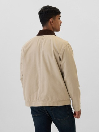 Relaxed Canvas Chore Jacket | Gap Factory