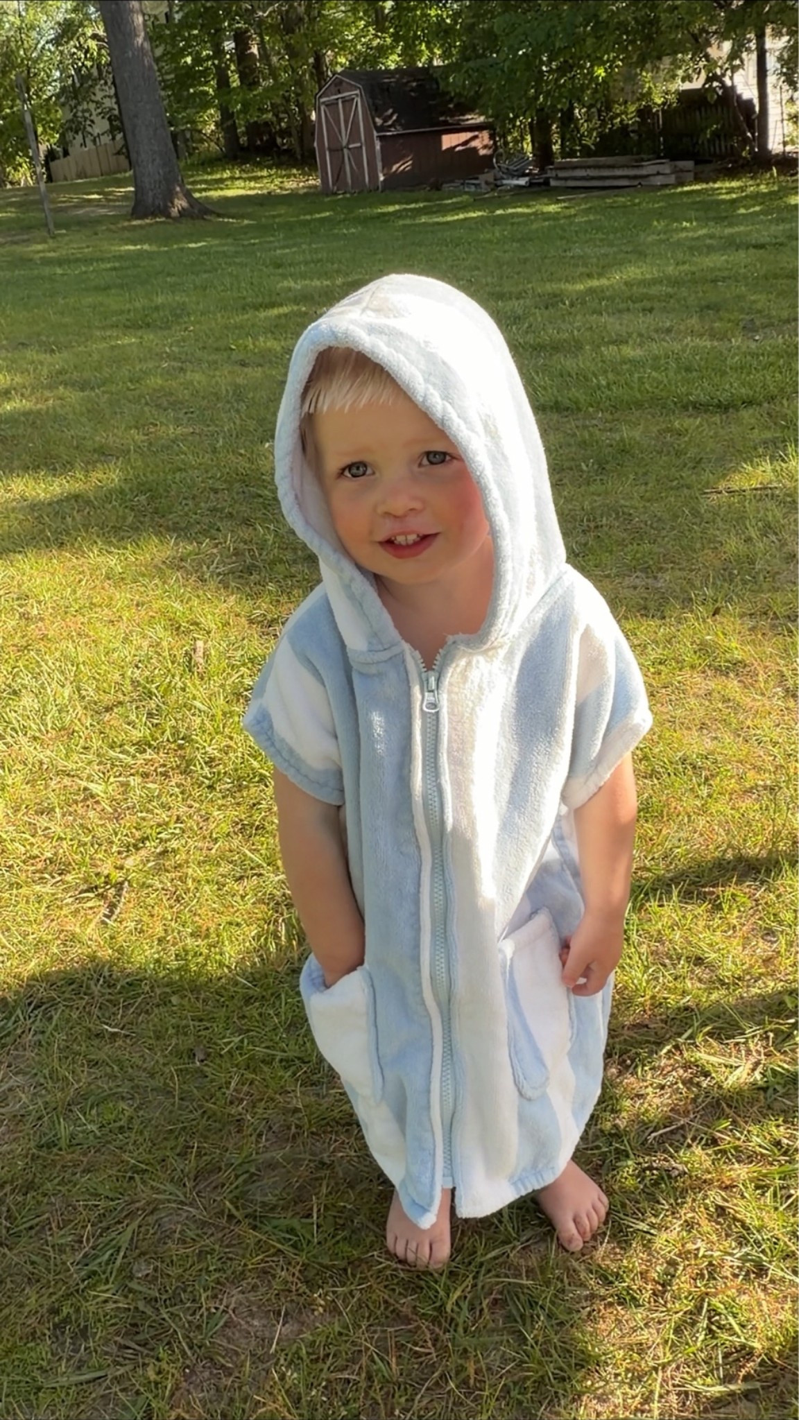 The best zip up towel poncho for summer!

#LTKSwim #LTKBaby #LTKKids