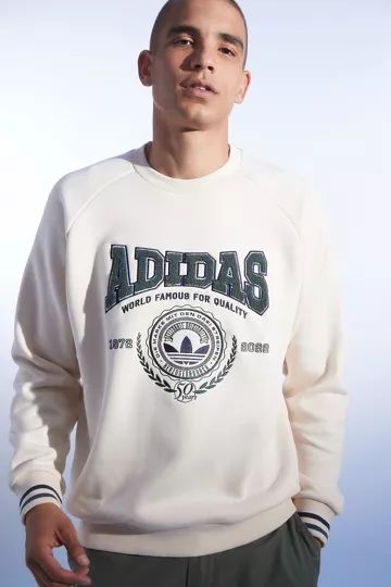 adidas Varsity Crew Neck Sweatshirt | Urban Outfitters (US and RoW)