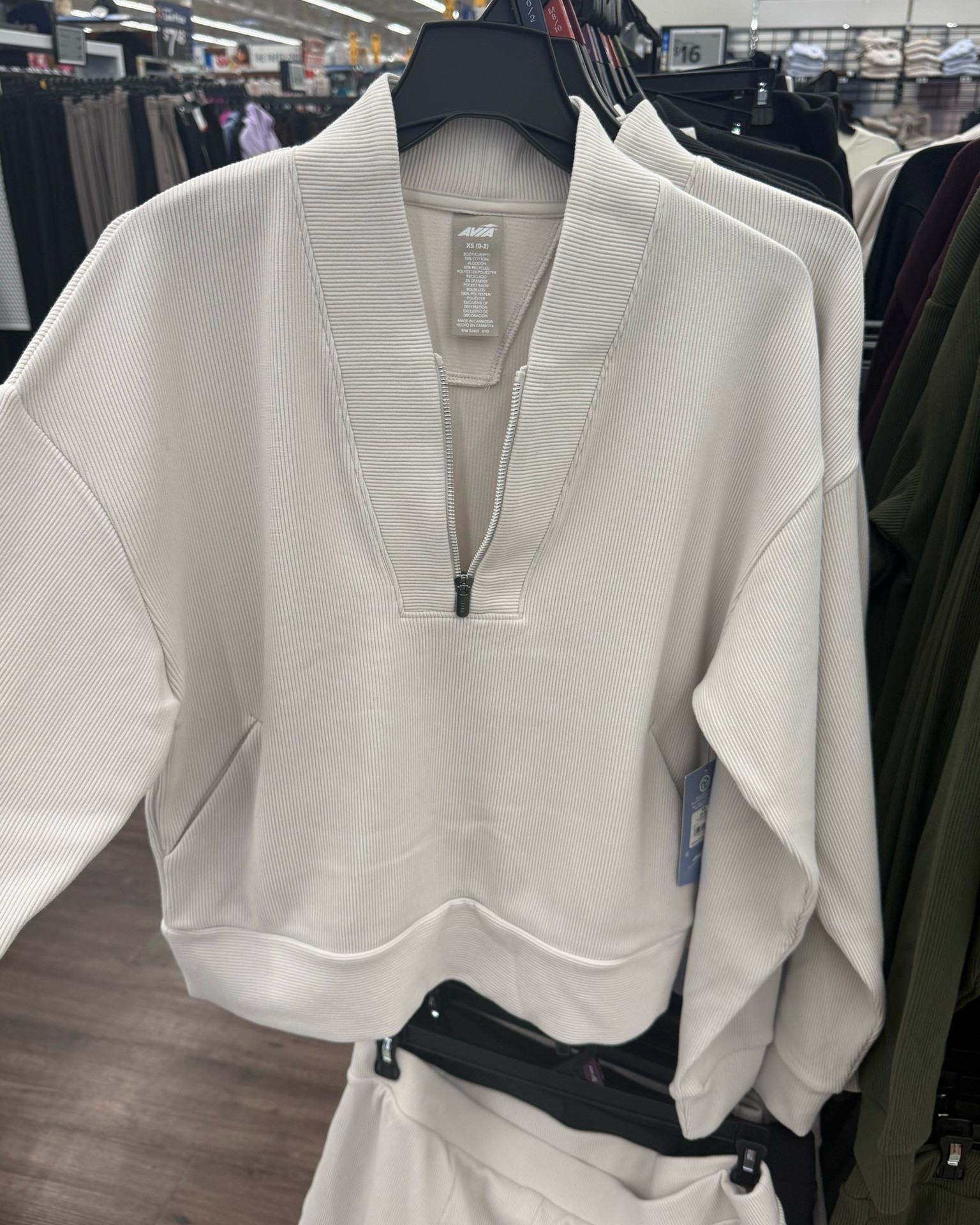 Picked up this new ribbed gorgeous quarter zip today! Comes in a few different beautiful colors! Matching shorts are available as well! 

Walmart finds, comfy cute outfit.

#LTKSeasonal #LTKootd #LTKActive