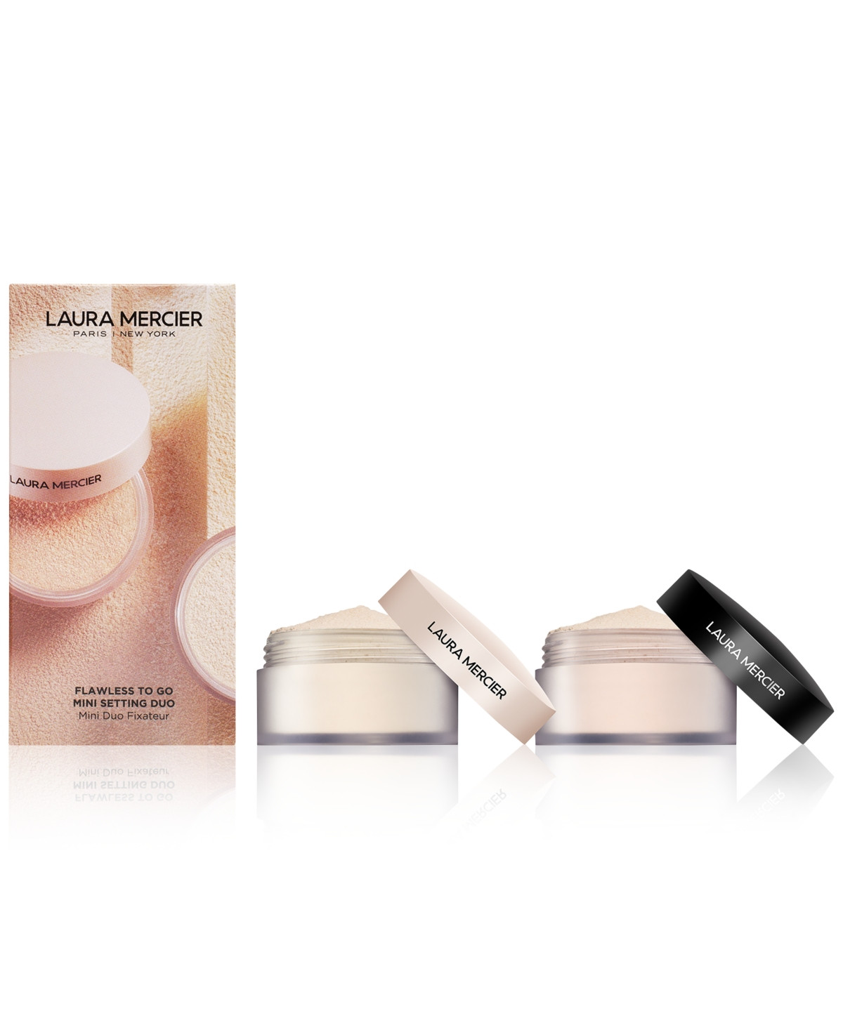 Laura Mercier 2-Pc. Flawless To Go Mini Setting Powder Set - Translucent | Macy's