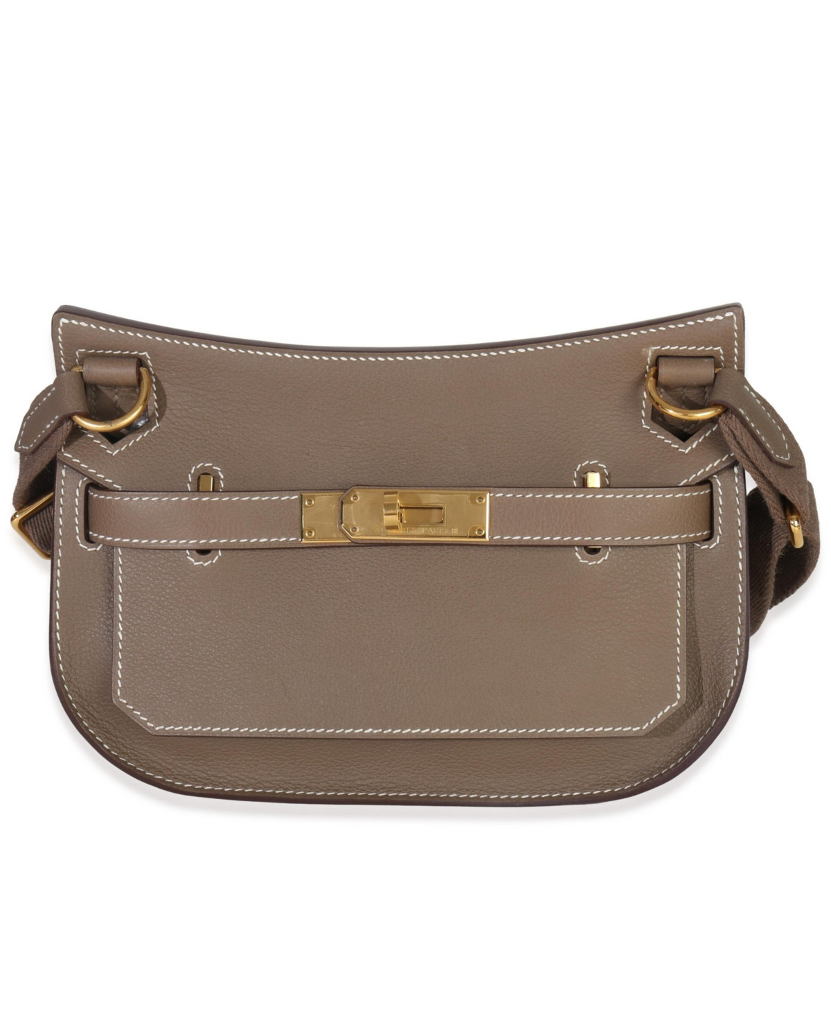 Pre-Owned Hermes Etoupe Evercolor Mini Jypsiere Ghw - Brown | Macy's