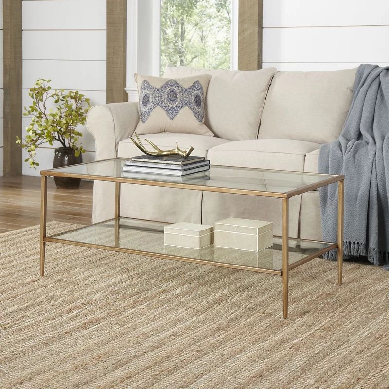 Wrought Studio Safire Double Shelf Coffee Table | Wayfair North America