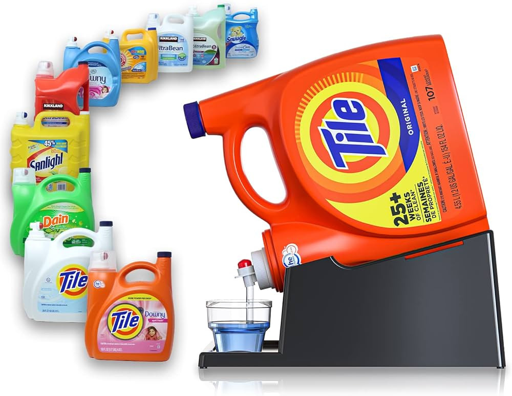 Skywin- Laundry Detergent Holder Stand Organizer and Drip Tray for Laundry Room Organization - La... | Amazon (US)