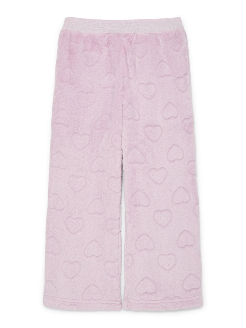 Wonder Nation Girls Straight Leg Sleep Pants, Sizes 4-18 | Walmart (US)