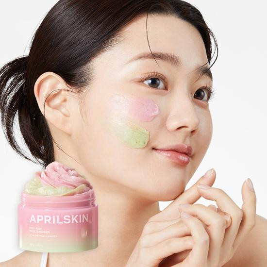 April Skin Pink Aloe Pack Cleanser 120g | OLIVE YOUNG Global | Olive Young Global