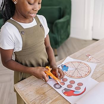 Melissa & Doug Scissor Skills Activity Book With Pair of Child-Safe Scissors (20 Pages) - FSC Cer... | Amazon (US)