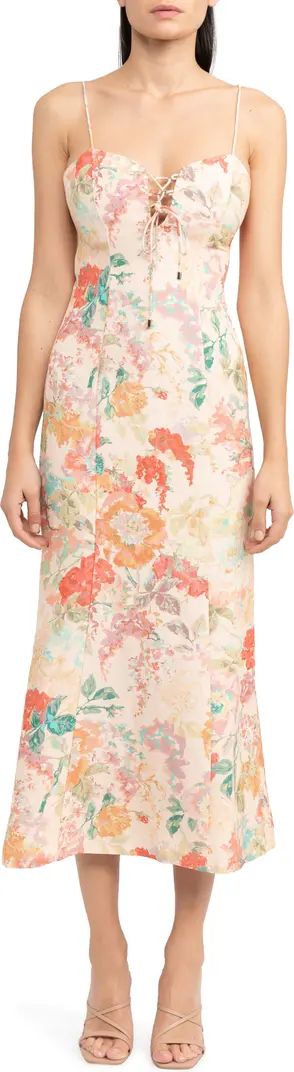 Significant Other Salvador Floral Print Sleeveless Midi Dress | Nordstrom | Nordstrom