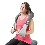 HEALTHMATE Heated Shiatsu Massage Belt, Back and Neck Massager with Heat Deep Kneading Massage for N | Amazon (US)