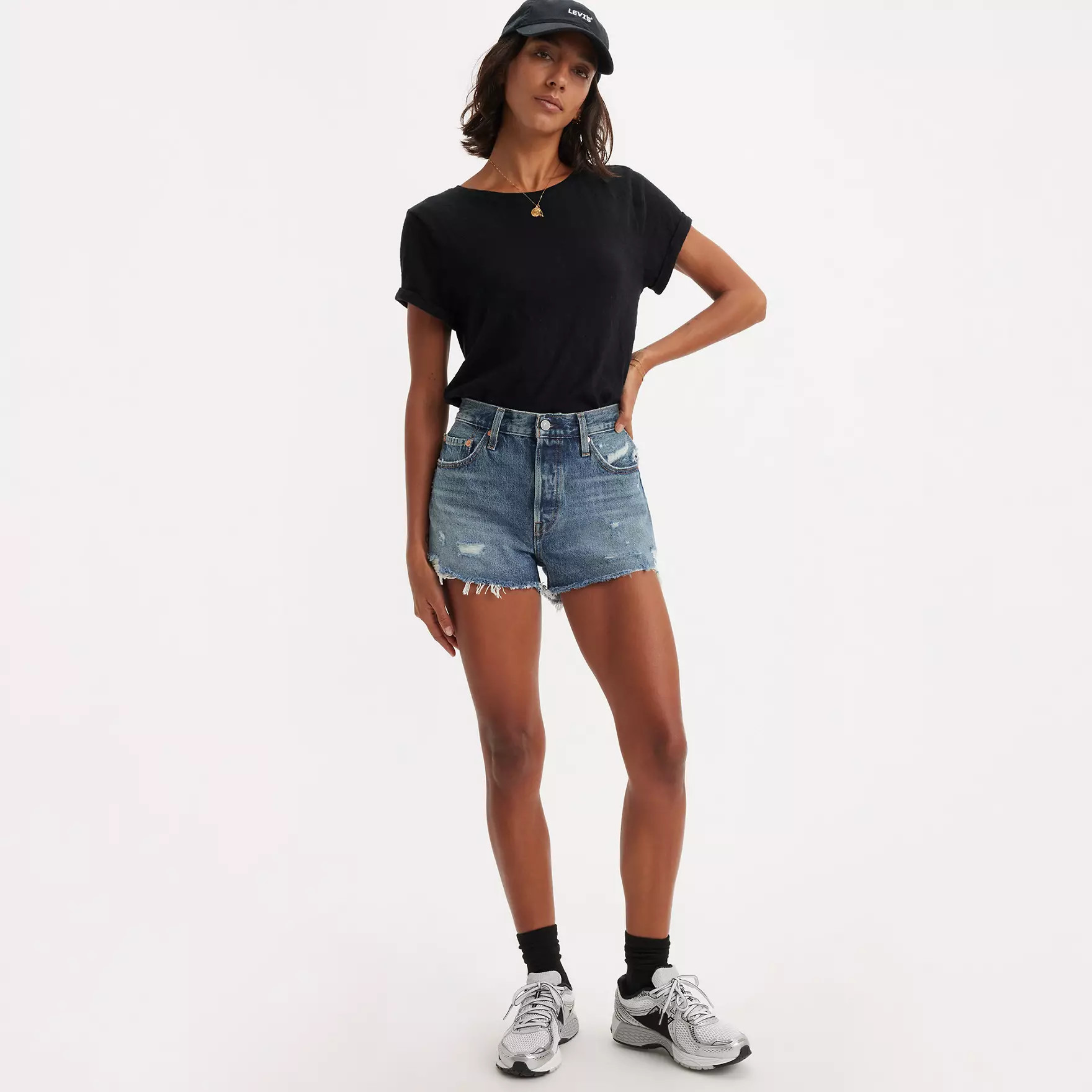 501® Original Fit High Rise Women's Shorts | Levi's CA