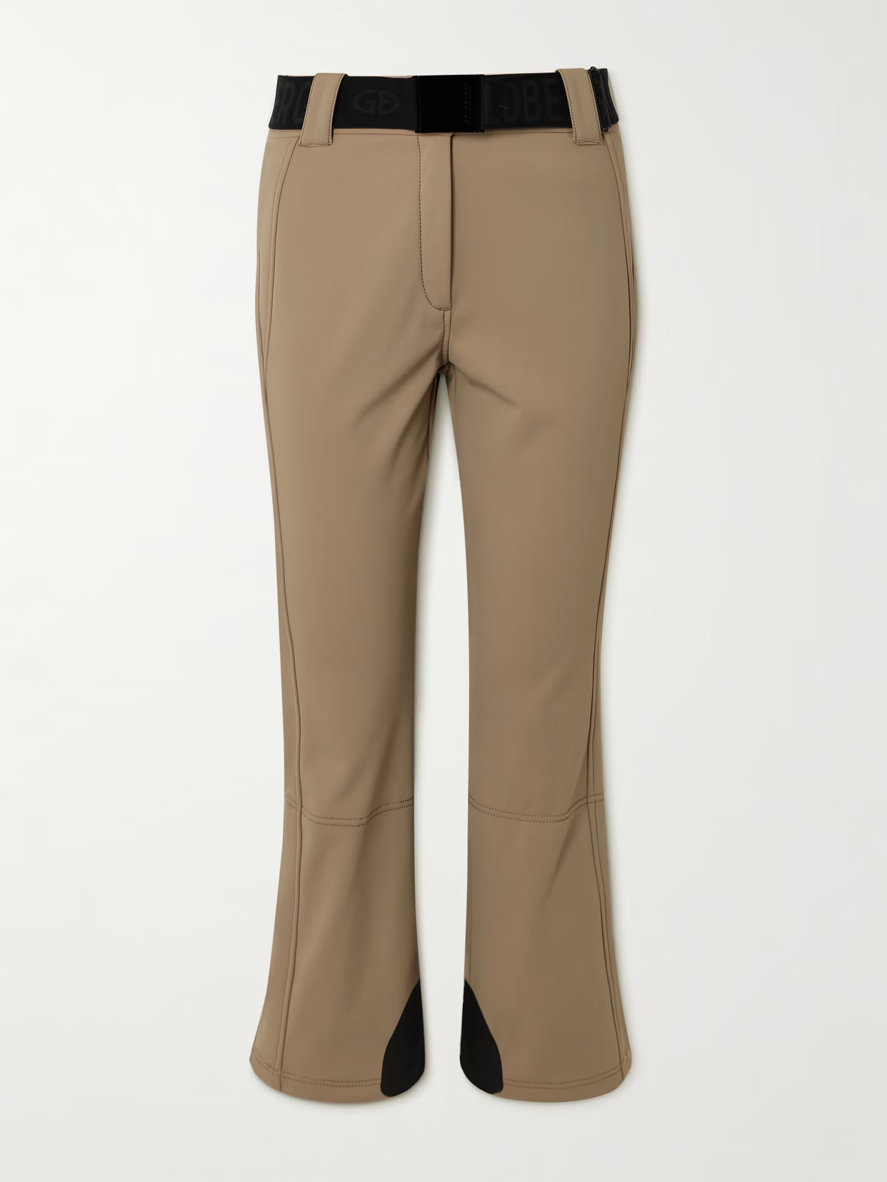 Goldbergh - Pippa Belted Flared Ski Pants - Neutrals | NET-A-PORTER (US)