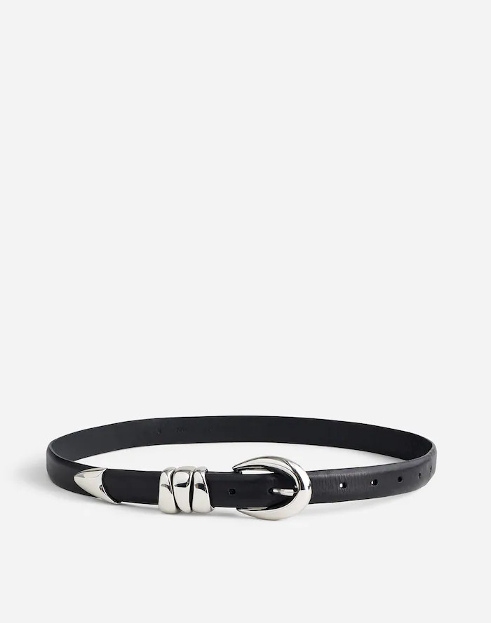 Triple Metal Keeper Belt | Madewell