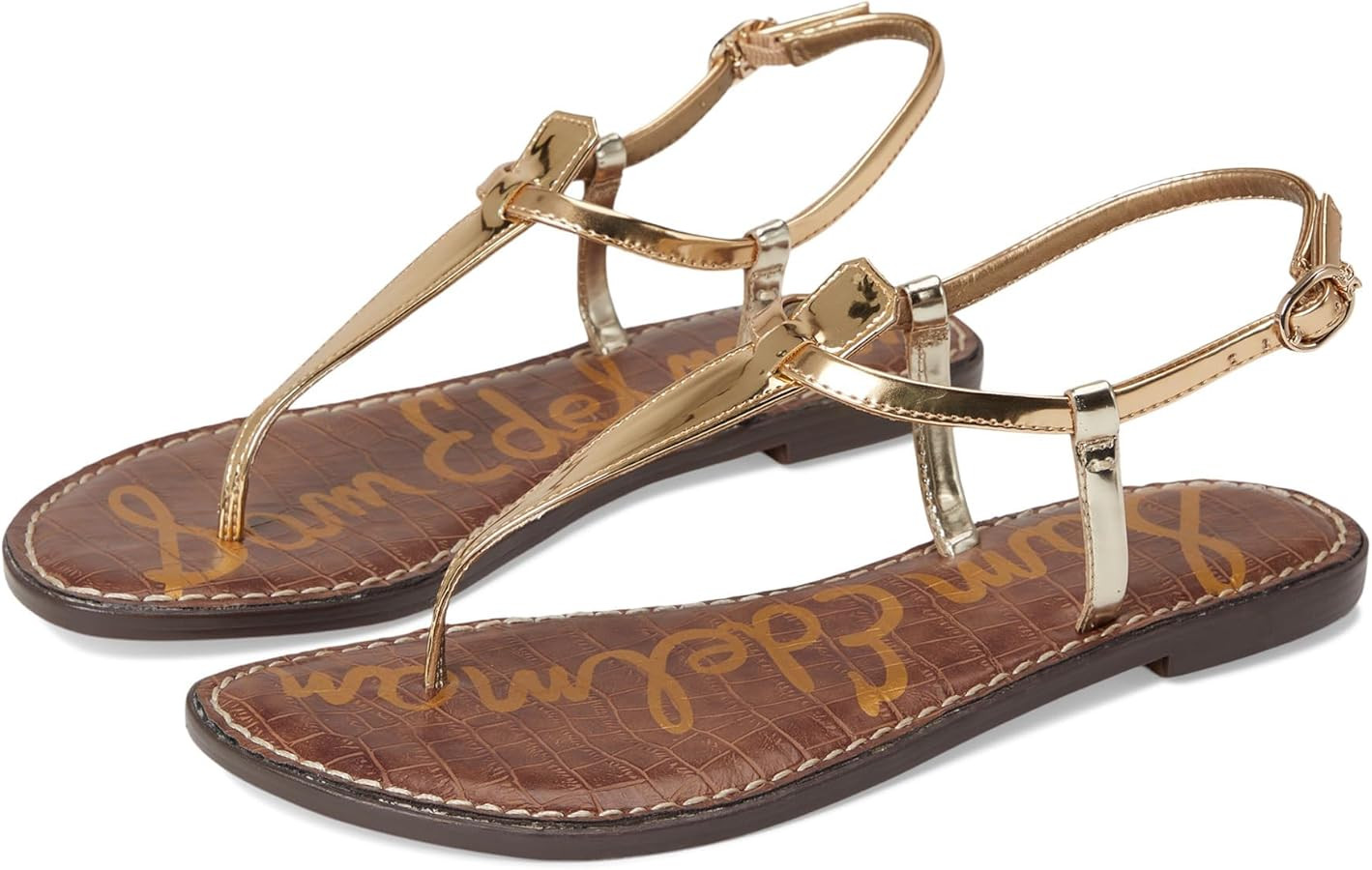Sam Edelman Women's Gigi Flat Sandal | Amazon (US)