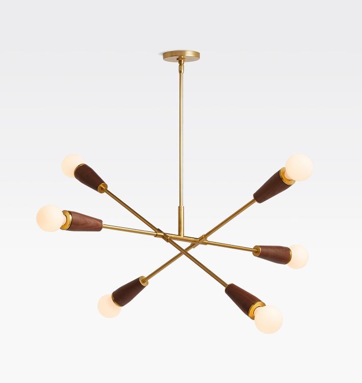 Altona Barebulb Chandelier | Rejuvenation