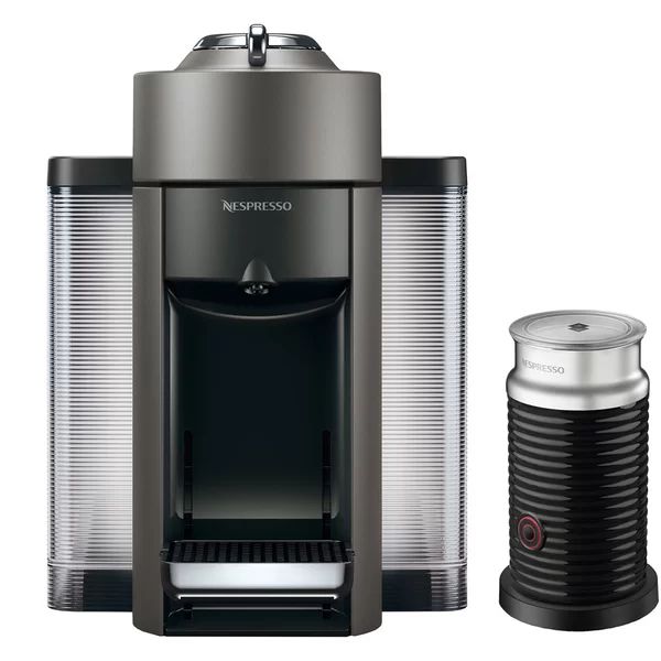 Nespresso Vertuo Coffee and Espresso Machine Bundle with Aeroccino Milk Frother by De'Longhi | Wayfair North America