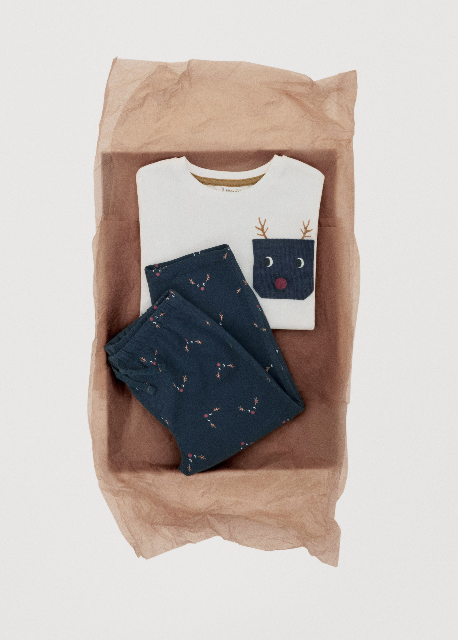 Christmas long pyjamas - Kids | MANGO United Kingdom | MANGO (UK)