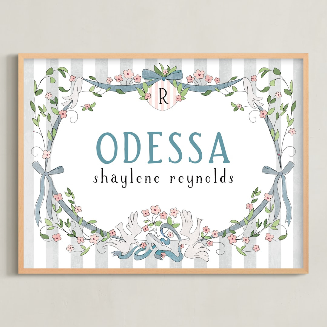 Disney Princess Cinderella Name Frame | Minted