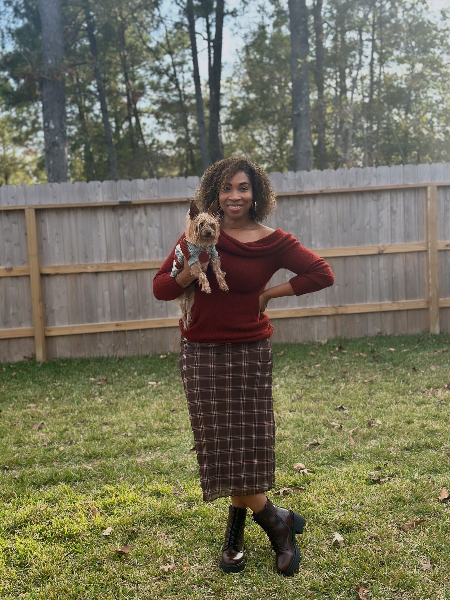 Happy Thanksgiving from my family and I. 
Thankful. Grateful. Blessed.

Similar styles to my outfit are linked.

Hashtags:
#thanksgiving #thanksgivingoutfit #ootd #lotd #whatiwore #fallstyle #falloutfit #falloutfits #styleinspo #outfitinspo #familytime #trending

#LTKootd #LTKSeasonal #LTKHoliday