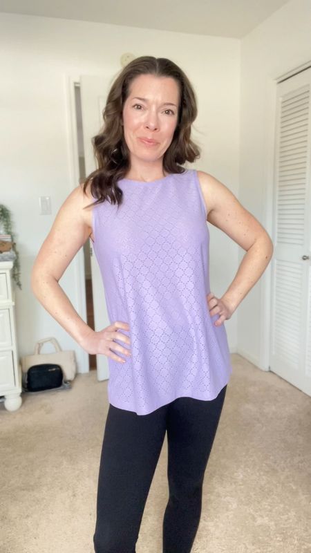 These tanks are soft, comfy and wash well. I love the length and cut. And they're breezy and cool.
There are so many more colors and patterns!
Wear with leggings, jeans, shorts! They work with everything.
5'3" ~ 118 lbs ~ wearing a small


#momstyle #affordablefashion #momblogger #fashionblogger #affordablestyle #amazonfinds #amazonmusthaves #amazonfashion #elevatedbasics #summerlooks #summeroutfits #petitestyle #comfystyle #easyoutfits #addtocart #shopwithme #fashionugc

#LTKsalealert #LTKstyletip #LTKVideo