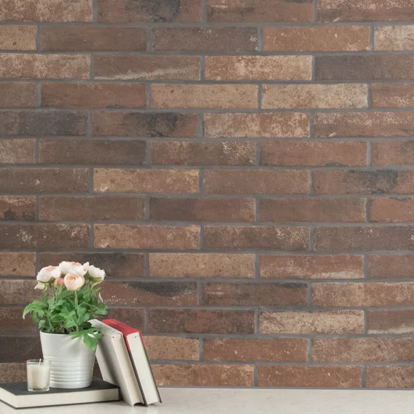 Capella 2.33" x 10" Pressed Procelain Subway Wall Floor Use Tile | Wayfair North America