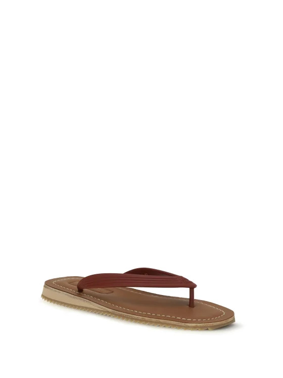 Miu Miu Thong-Strap Flip Flops | Senser US