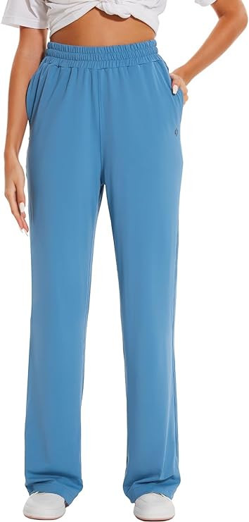 HOdo 32"/34"/36" Inseam Womens Tall Sweatpants Quick Dry Long Joggers Lounge Yoga Pants with Pock... | Amazon (US)