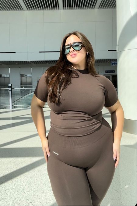 Code: EMMAARLETTA for 20% off !!
My go to athleisure set lately !!!🤎

Travel outfit, spring outfit, athleisure, workout set, workout outfit, matching set, airport outfit 


#LTKplussize #LTKstyletip #LTKtravel