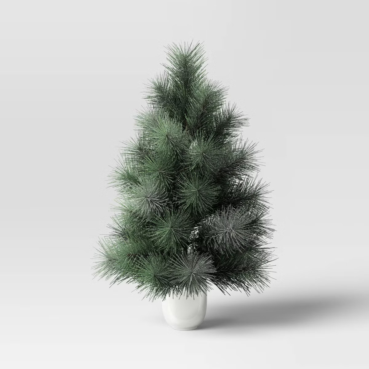30" Shimmer Long Needle Christmas Artificial Tree - Threshold™ | Target