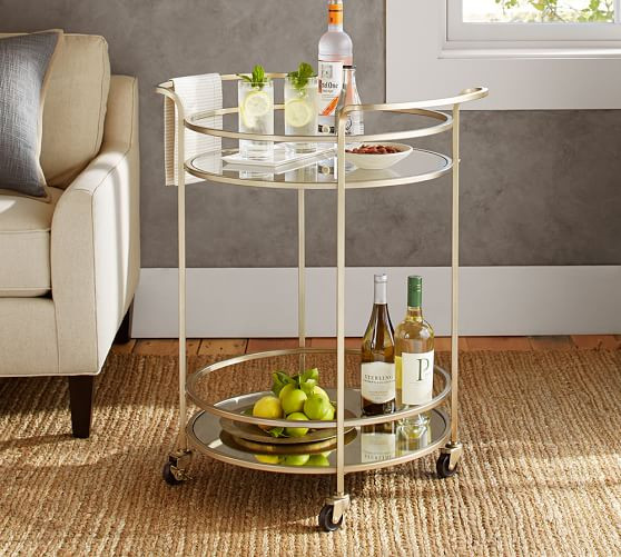 Tristan Bar Cart | Pottery Barn (US)