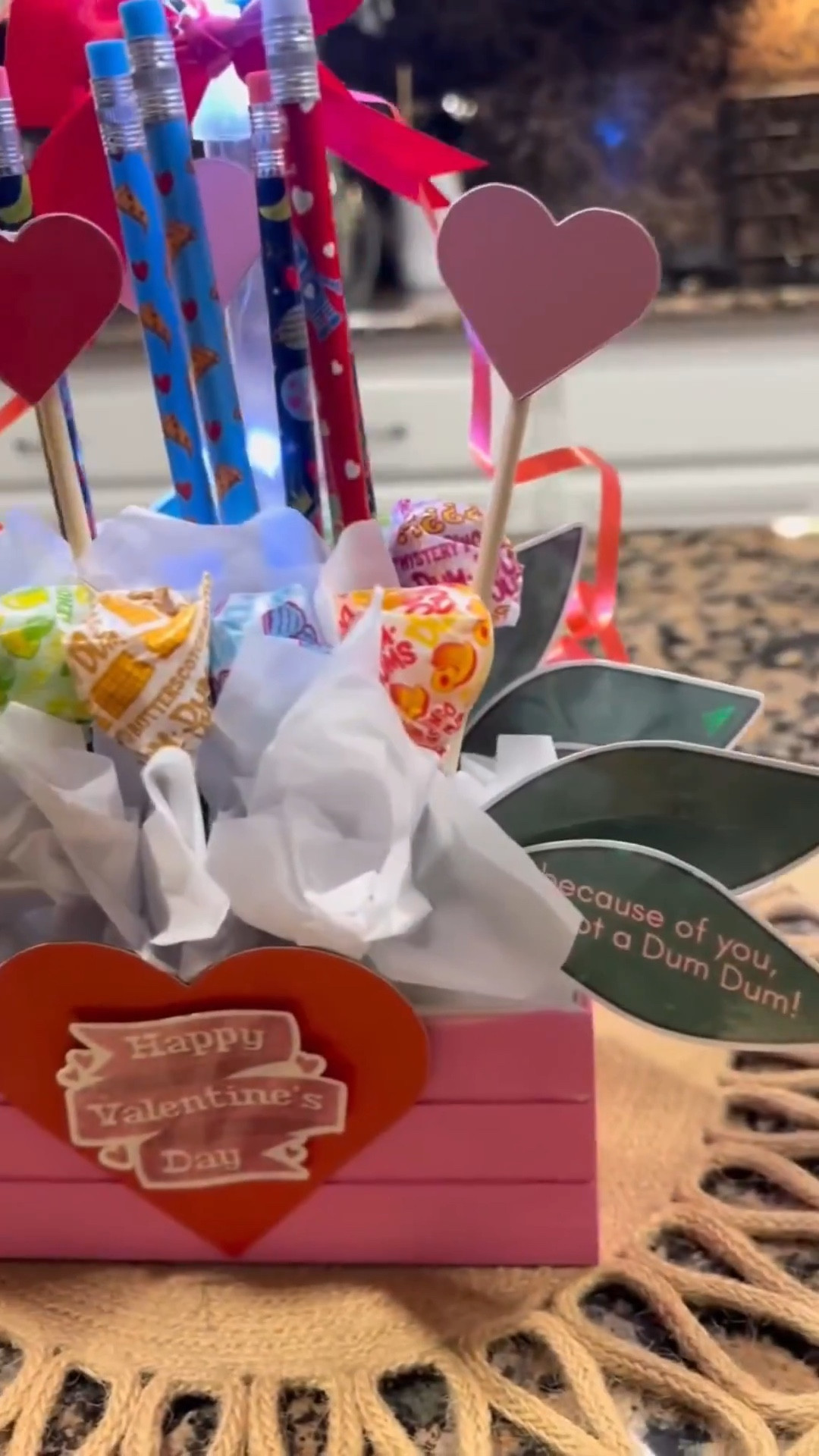 Valentine’s Day DIY Gift | Dum Dum + Pencil Treats

Shop the supplies for this viral Valentine’s Day craft! Dum Dums, festive pencils, and printable tags make this the perfect classroom or coworker gift. 💘


#LTKDIY #ValentinesCraft #CraftingWithShaneda #BudgetFriendlyGift #PrintableTags #Valentines2026 

#LTKSeasonal #LTKmomlife