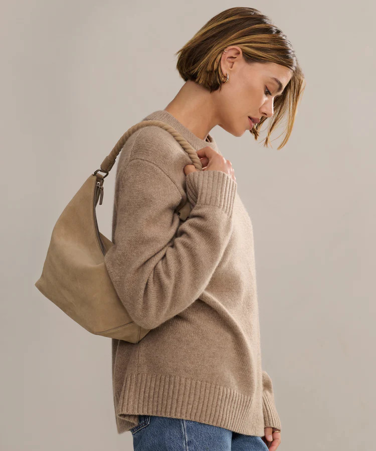 Cashmere Oversized Crewneck | Jenni Kayne